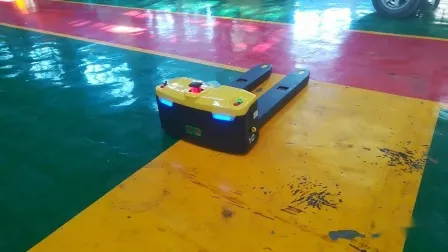 Laser magnétique Navigation automatique outil de manutention camion chariot élévateur tracteur Agv