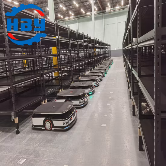 Guide laser à déplacement latéral Chariot élévateur robuste Agv pour allée étroite