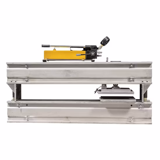 Machine d'épissure à chaud de presse de vulcanisation de réparation de ceinture de tache